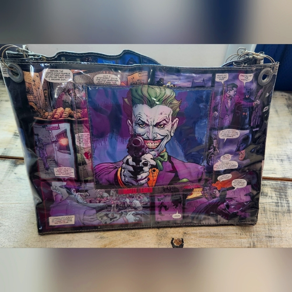 Custom-made Joker DC comics shoulder bag